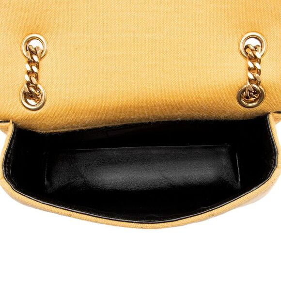 Saint Laurent Quilted Jersey Monogram Jamie Mini Shoulder Bag - Picture 7 of 16